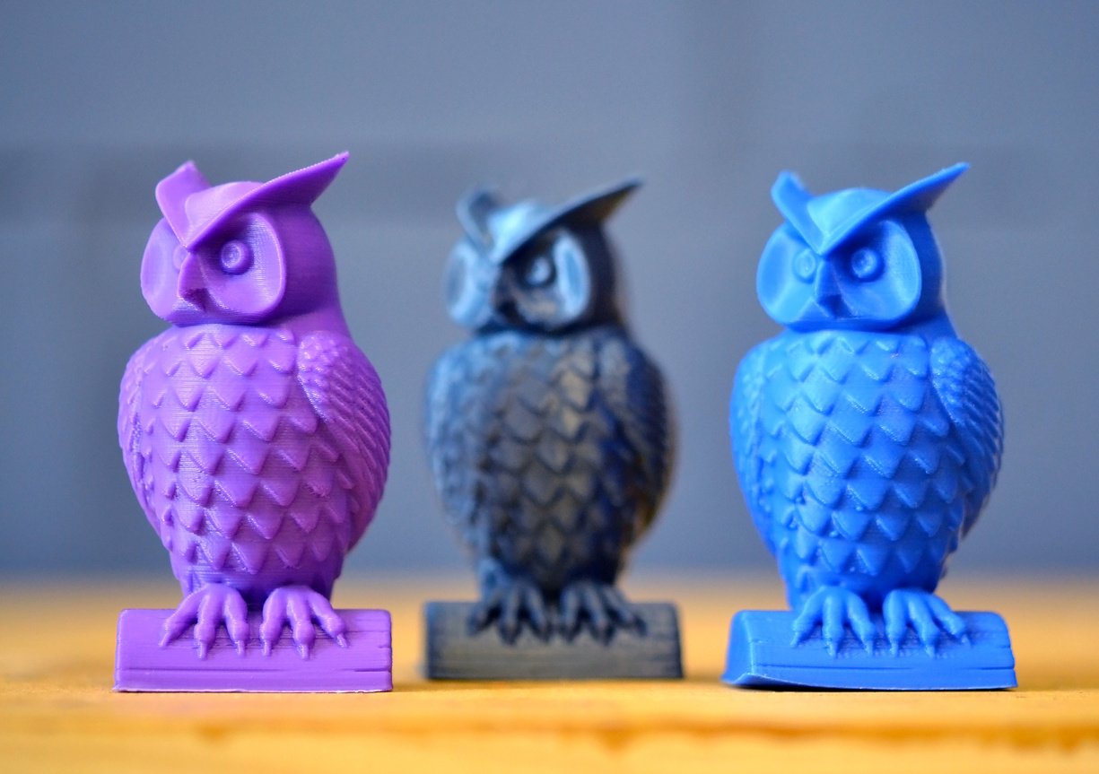 Objects Printed by 3D Printer